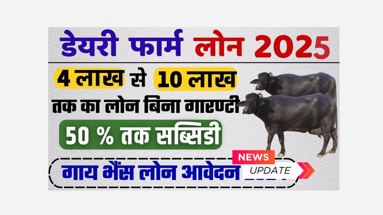 Pashupalan Dairy Loan Yojana Apply 2025