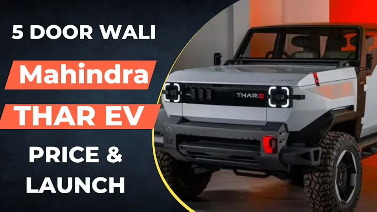 mahindra thar ev